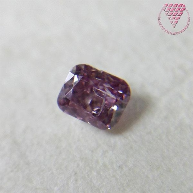 0.075 ct F. D. Pur. Pink 天然 ピンク ダイヤモンド