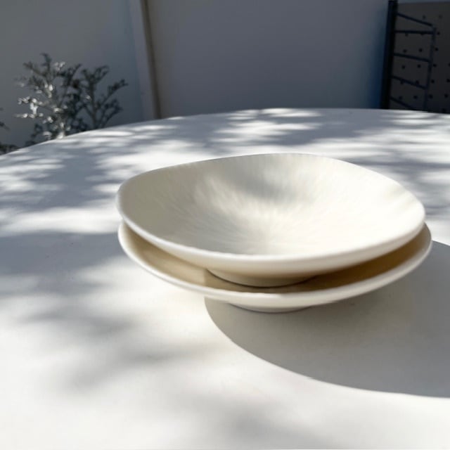 桑田智香子 三角皿 小