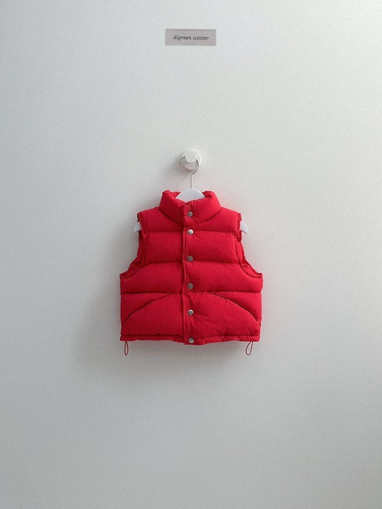 〖取寄〗韓国子供服 / 26winter / Digreen / ビビッドパディングベスト / キッズ / 冬服 *S~2XL*
