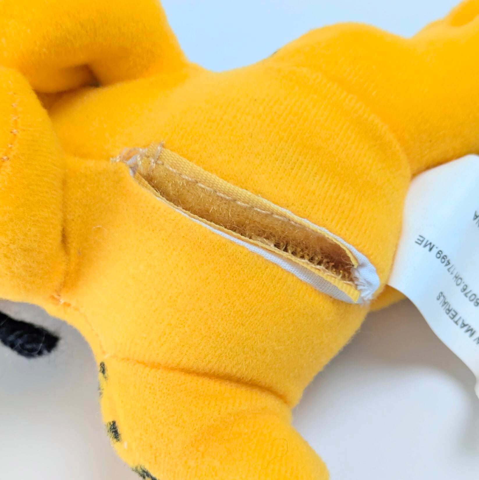 ☆ VINTAGE2004 ☆【ガーフィールド(Garfield)ぬいぐるみキーホルダー 】 PLUSH KeyHolder 2004年製〚アメリカン雑貨 アメトイ〛