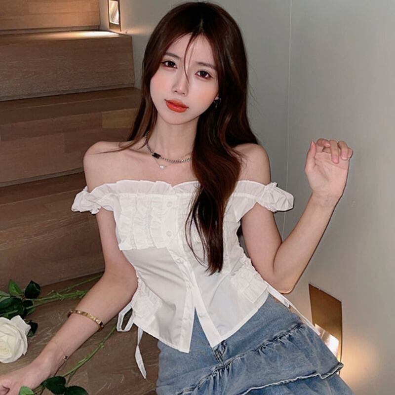 スタイルシャツ カラーショートスリーブレディース ハンチェンe5374982886