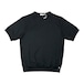ANTICIPO(アンティーチポ) NEBBIOLO REDA active wool Short sleeve Crew neck/BLCAK
