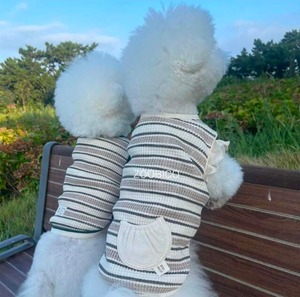 予約  【pecoramou select】 Waffle Dangara Frill Vest