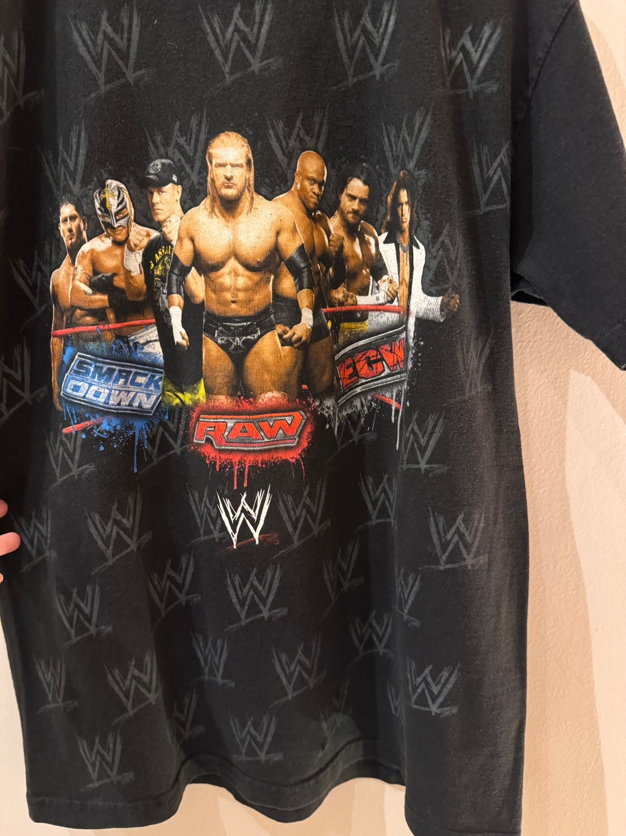 WWE SMACKDOWN/RAW/ECW ALLSTAR Tシャツ