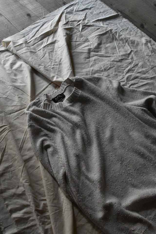 A.P.C. designed hairball knit