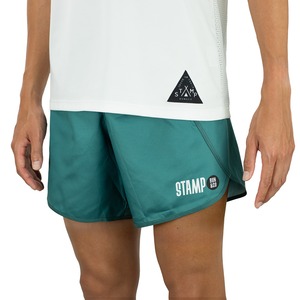 STAMP 5 POCKET SHORTS (TEAL GREEN)