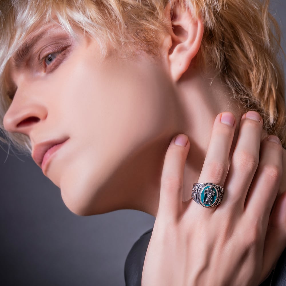 セントクリストファーリング ACR0306 St. Christopher ring シルバー