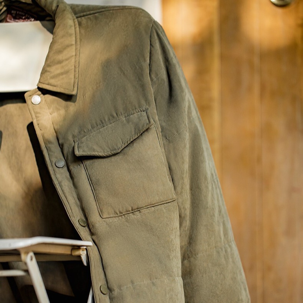 Peach Pile Cotton Jacket / ピーチ パイル コットン ジャケット