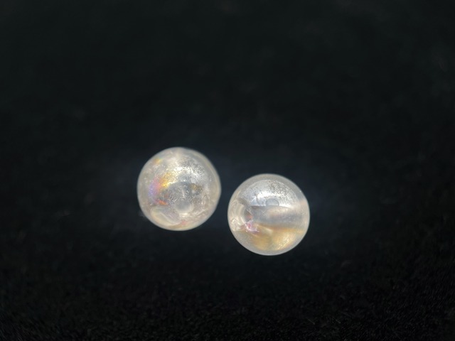 ハンドメイドビーズ素材セット（オーロラ水晶）