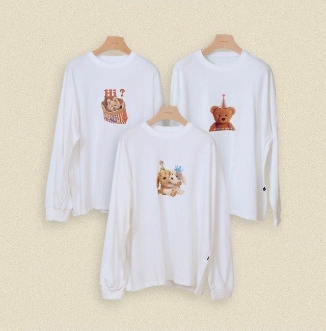 〚予約〛  Puppy series T-shirt <kids><adult>