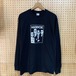 RWCHE　MAD FELLAS LONGSLEEVES　ローチ　映画「God Fellas」よりサンプリング　ロンT　ブラック