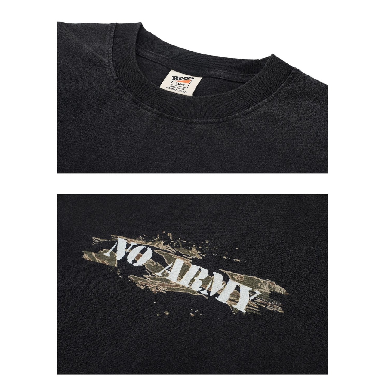 Military-inspired street logo tee 0934 - 15