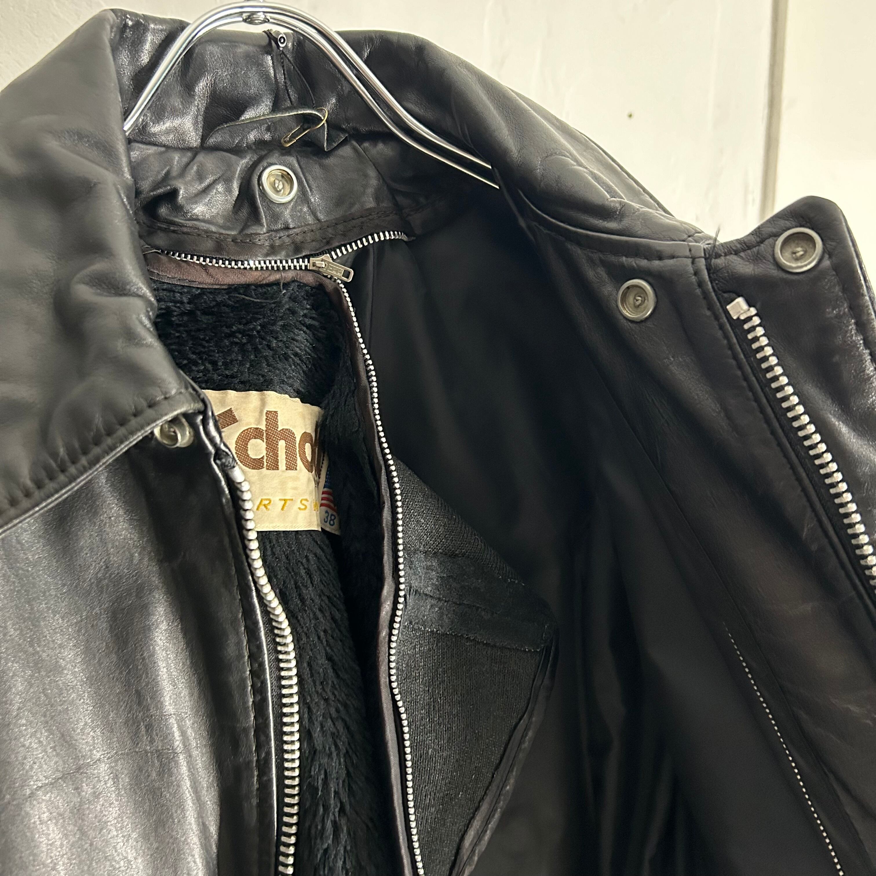 70s~80s Schott A-2 Type Cow Leather Jacket USA製 | VOLAR