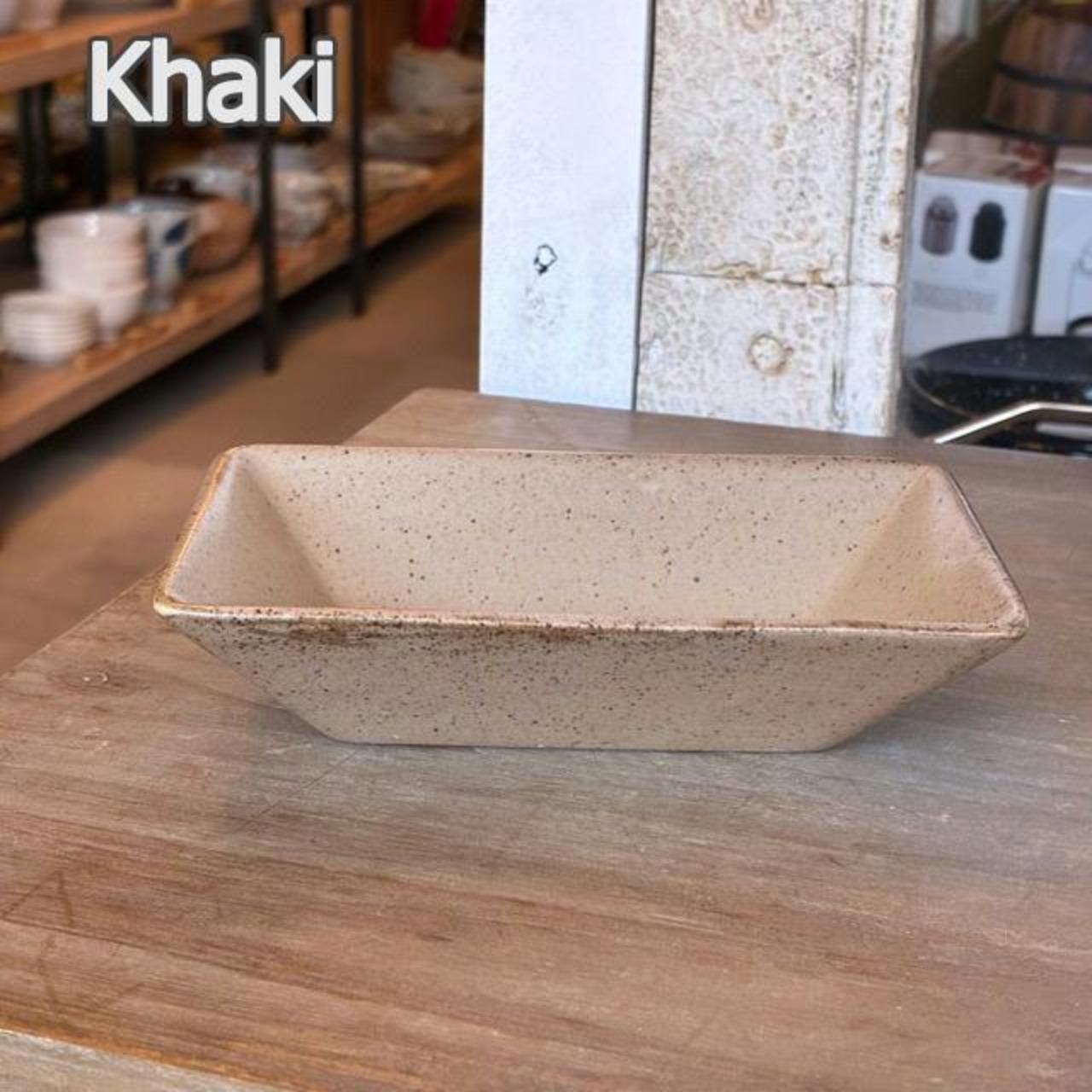 Thailand Stackable rectangle bowl S 100ml　タイ　カサネレクタングルボウル　M　前菜　軽量食器　食洗機可　小鉢　和食器　TAMAKI　サラダ　スタッキング