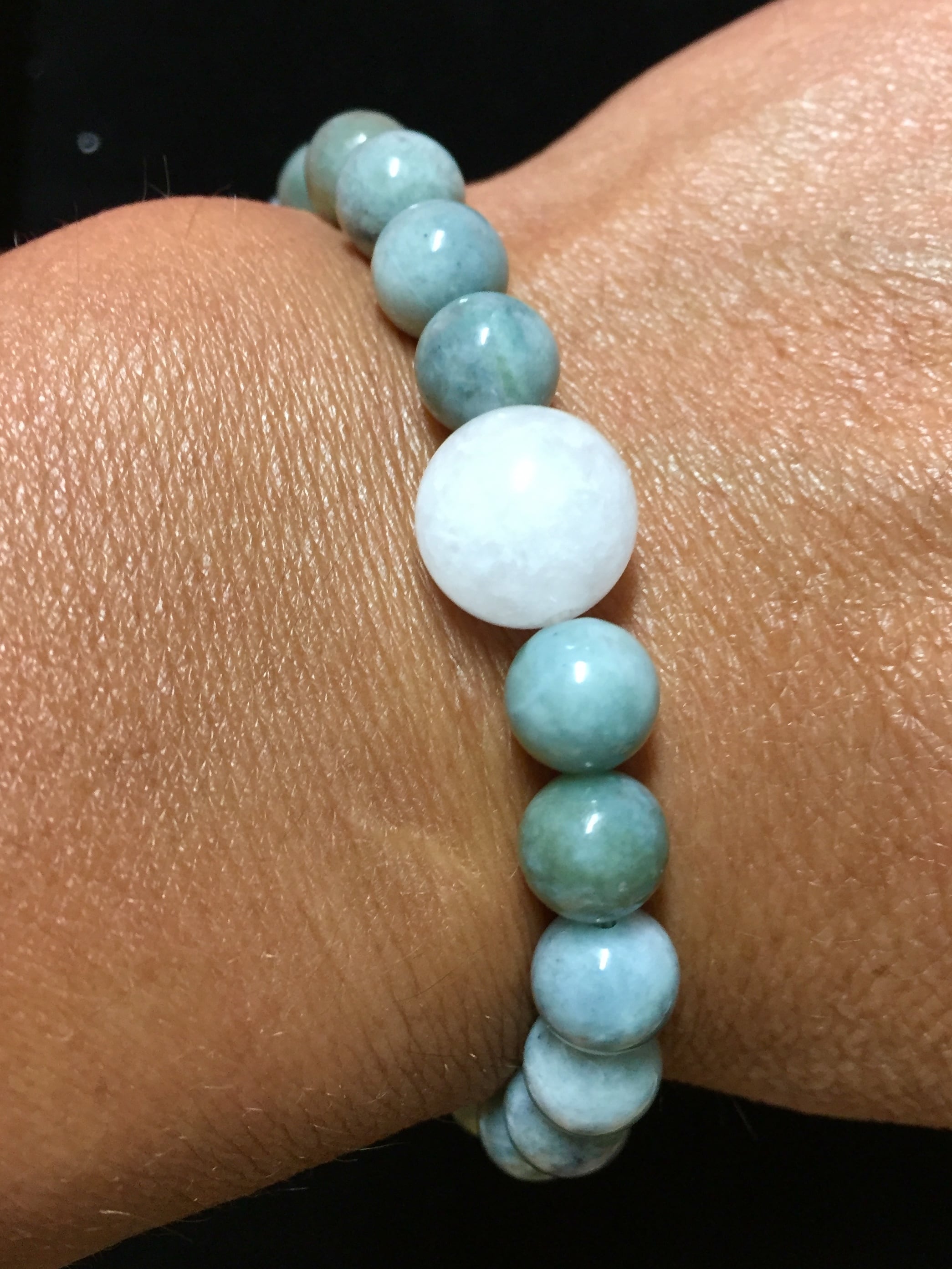 9) 高千穂天岩戸水晶「自由への扉」ブレスレット(アメジスト