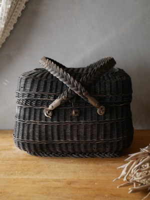 no.5 サックドフィヨンセ アンティークパニエ フランスアンティーク アンティークのある暮らし