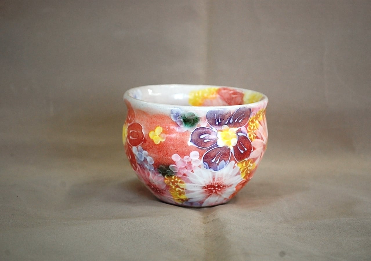 丹波焼 市野元和造 掛花入（共箱） 花入れ 茶道 茶道具 花瓶 花器 