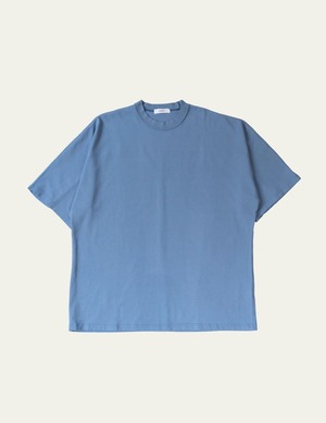 FUJITO Half Sleeve T-Shirt　Blue Gray,Off White,Black