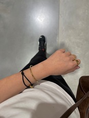 SS ノットコードブレスレット