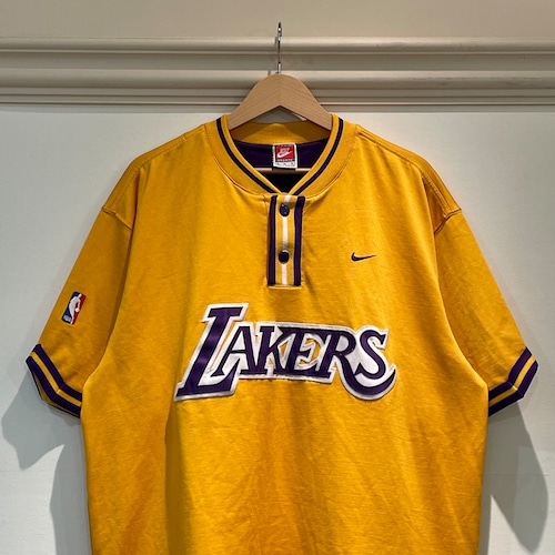 NBA LAKERS used game shirt SIZE:M C
