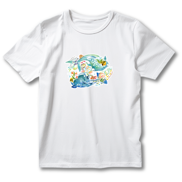 チャリティーTシャツ 「STAND BY NOTO」／ちむらまゆ