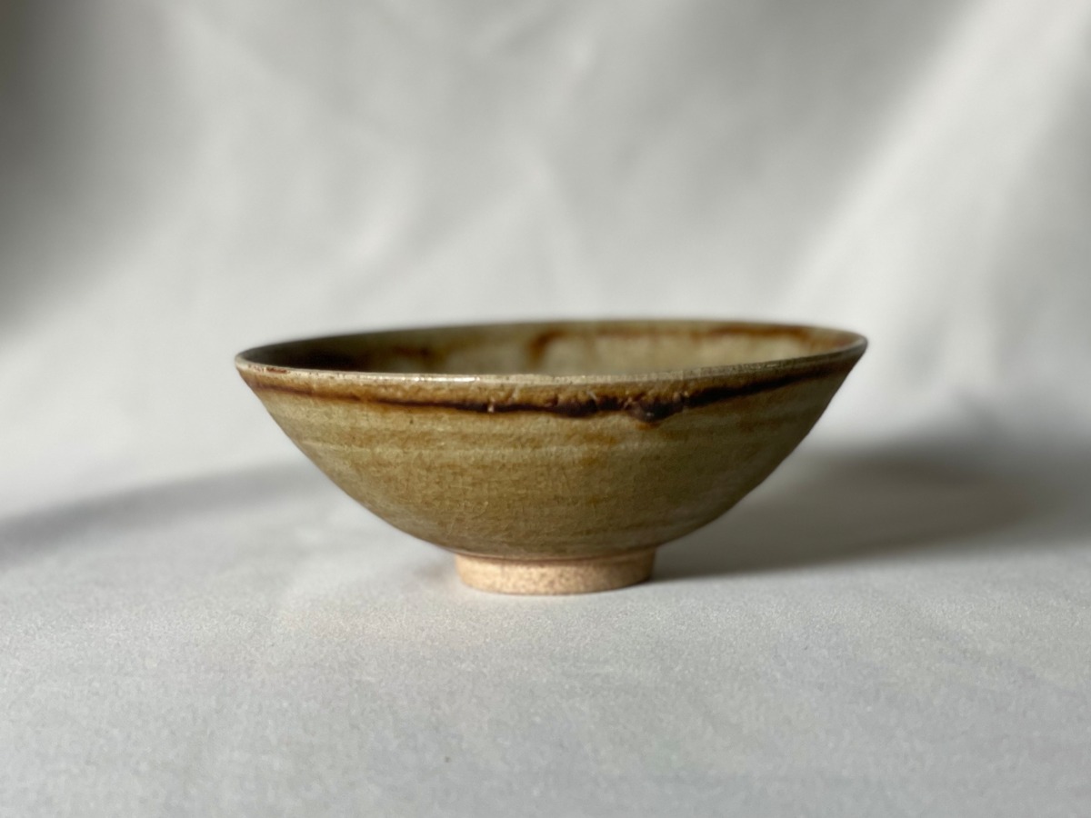 平茶碗 灰釉 | hosengama