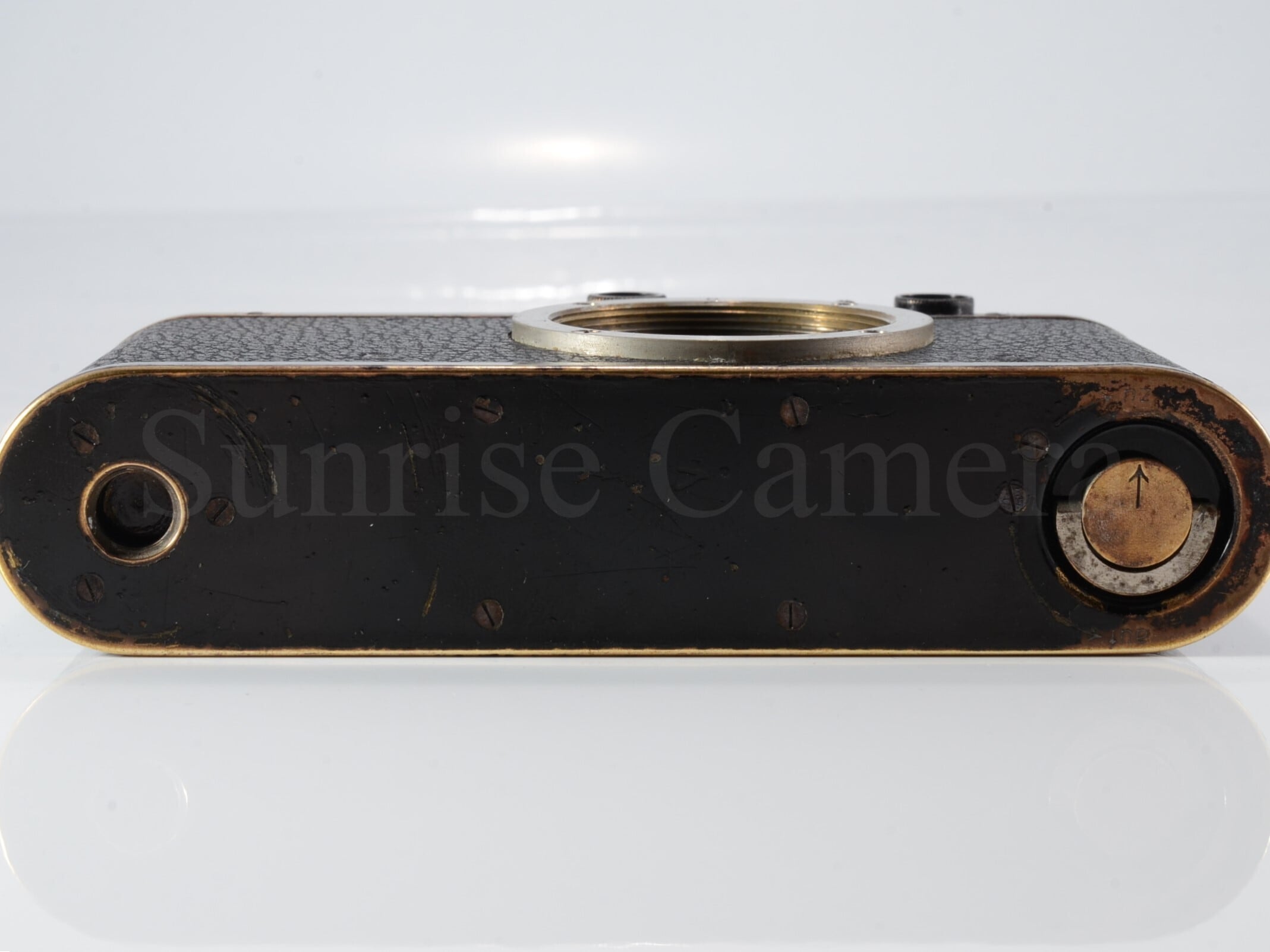 Leica DII ブラックボディ オーバーホール済 希少革ケース付（60126