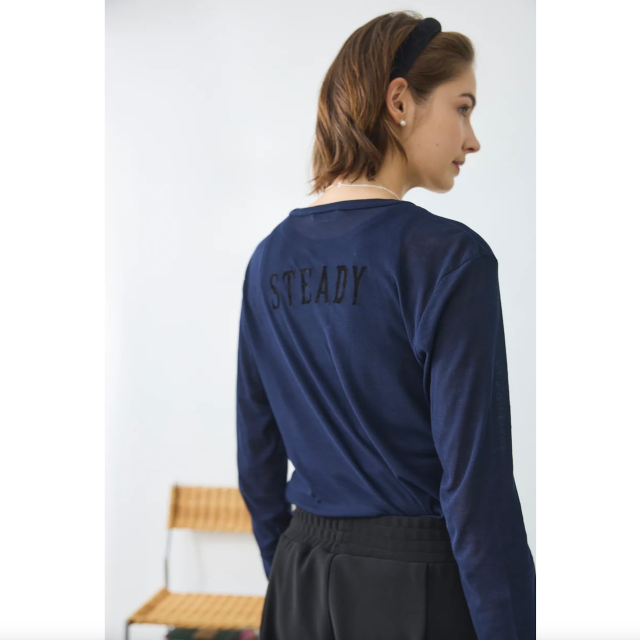 Oblada SHEER STEADY LONG TEE