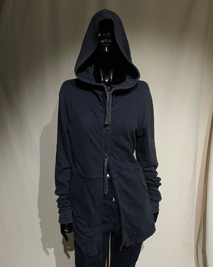 Silent by Damir Doma - High-neck Zip Hoodie