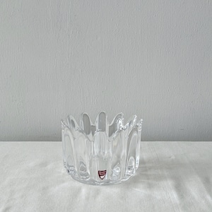 Princess glass bowl by Sven Palmqvist for Orrefors　送料込