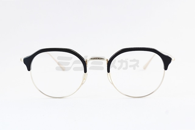 KameManNen メガネ KMN-1114 BK/GD サーモント ブロー クラウンパント カメマンネン 鯖江 日本製 正規品-2枚目