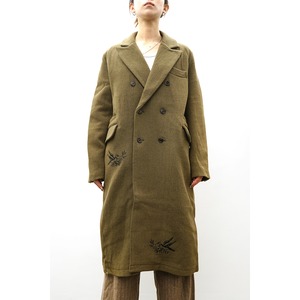 [Aleksandr Manamis] (アレクサンダーマナミス) 2220609 SLUBBY COAT (MOSS)