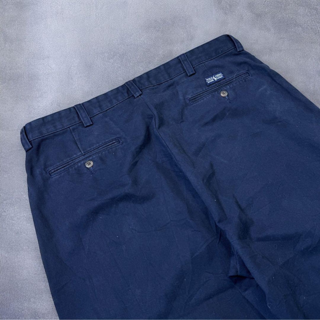 Polo by Ralph Lauren 90s ANDREW POLO CHINO ツータック ポロチノ W36L32 古着 - 8