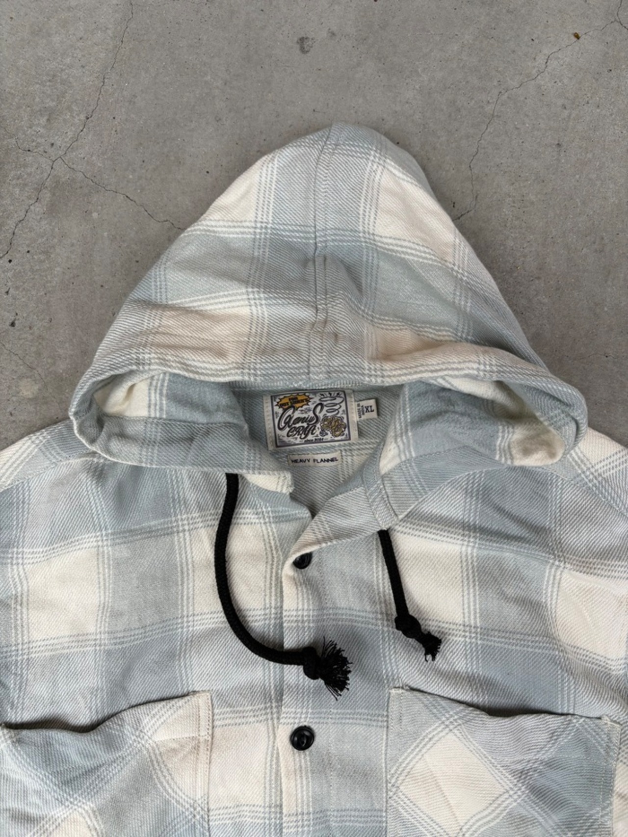 GENIUS CRAft / CHECK NEL HOODIE / シャツジャケット - 2