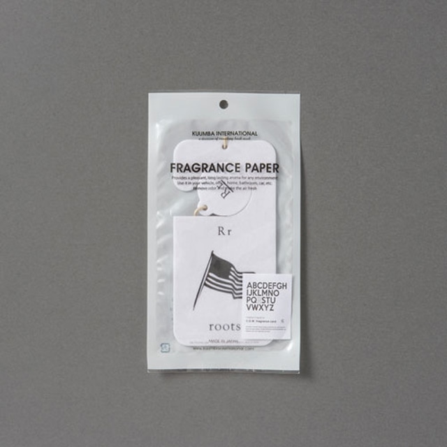 C.D.W. Fragrance Card “R”