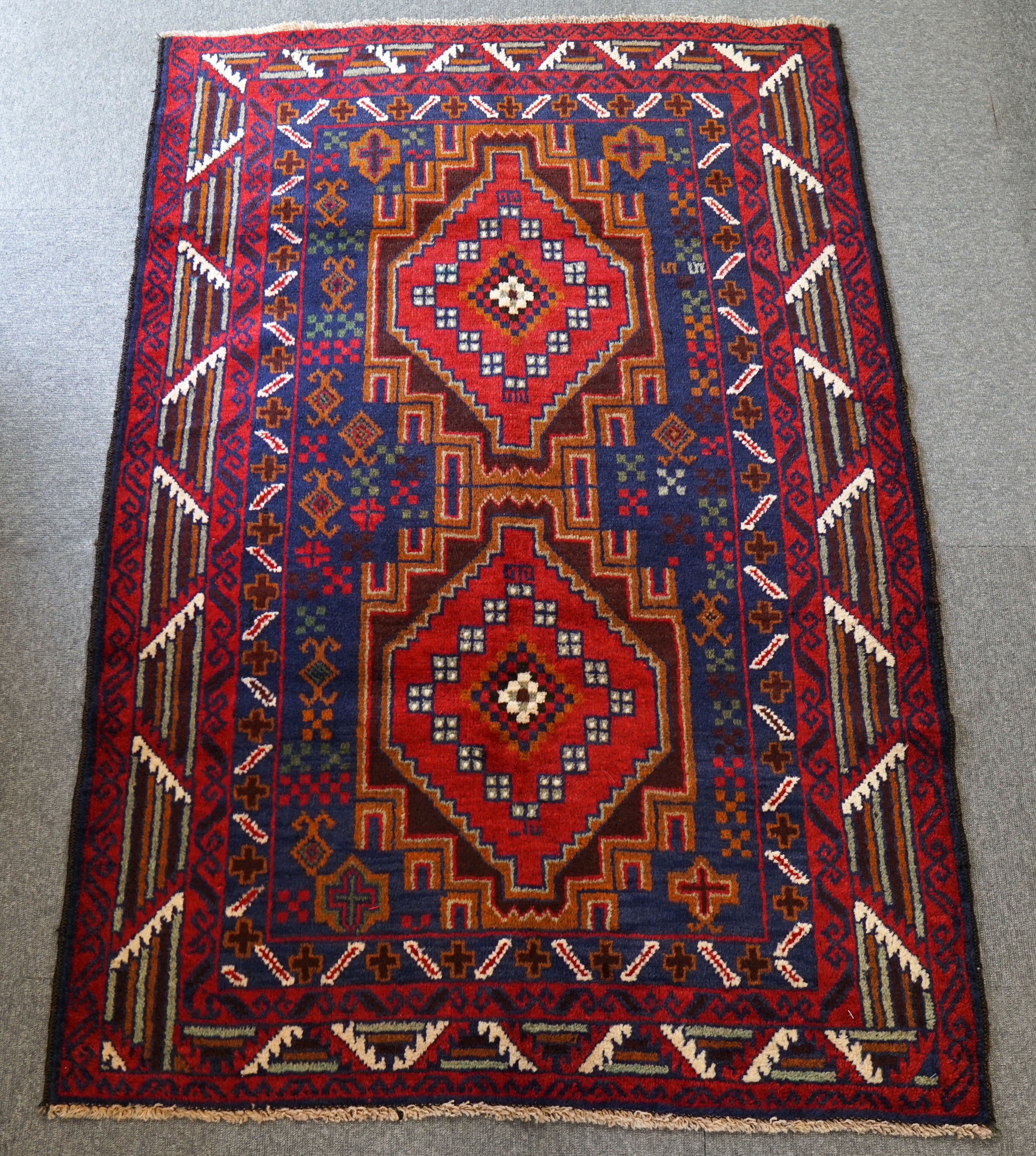 117×78cm【ペルシャ手織り絨毯 Moud 】 | Decorworks 117×78cm【ペルシャ手織り絨毯 Moud 】 | Decorworks