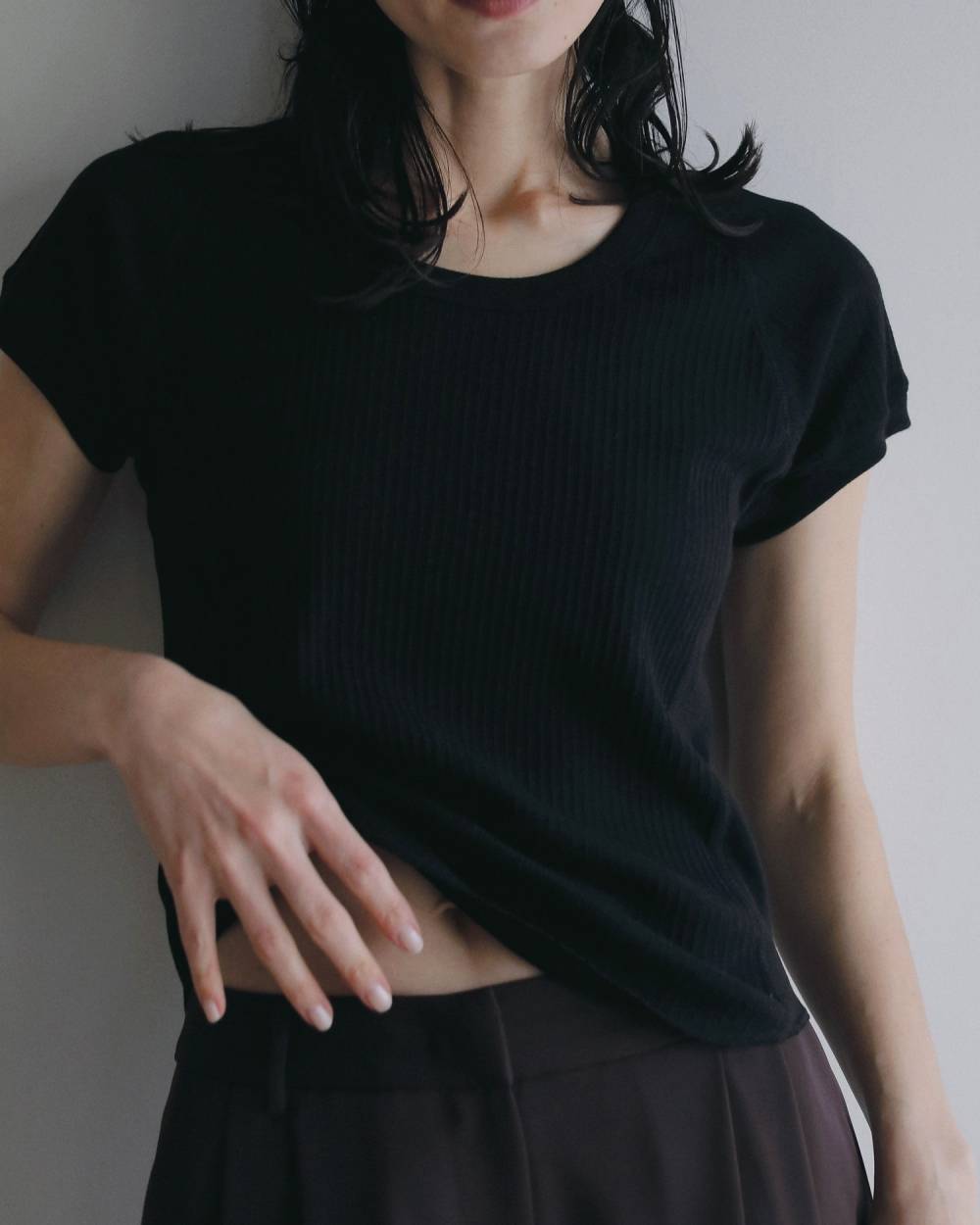 anuke(アンヌーク) Vintage Rib Tops | サウスオレンジ｜メンズ