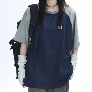 レディース トップス 半袖 クルーネック ワイド オーバーサイズ かわいい 大人可愛い シンプル カジュアル おしゃれ かっこいい こなれ感 ラフ メンズライク スポーティー ガーリー ルーズ 個性的 主役級 存在感 抜け感 ラブリー キュート 都会的 春 夏 学生 お出かけ お泊まり アウトドア イベント リゾート 旅行 公園 女子会 休日 バカンス ガーデン ショッピング コンサート ライブ カフェ 韓国 体型カバー 普段使い 着回し モテ トレンド 流行 インスタ映え M L XL 2XL