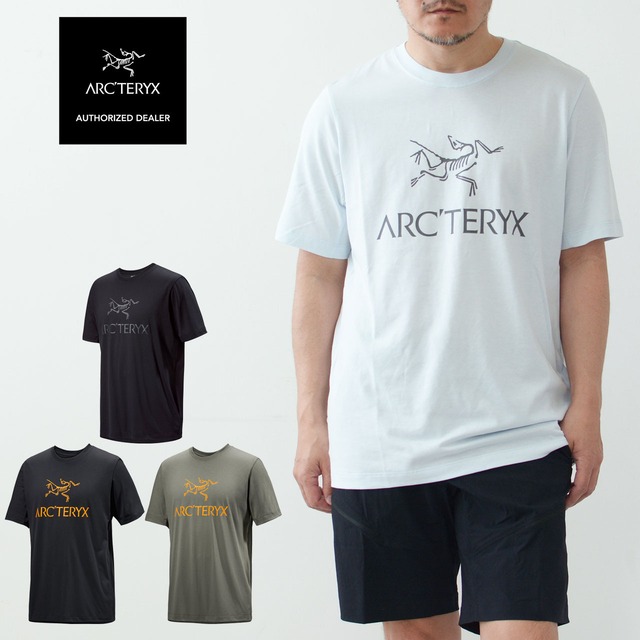 ARC'TERYX [アークテリクス正規代理店] Arc'Word Logo SS Men's [X000007991] アークワード ロゴ ショートスリーブ メンズ・半袖・ハイキング・トレッキング・タウンユース・MEN'S [2024SS]