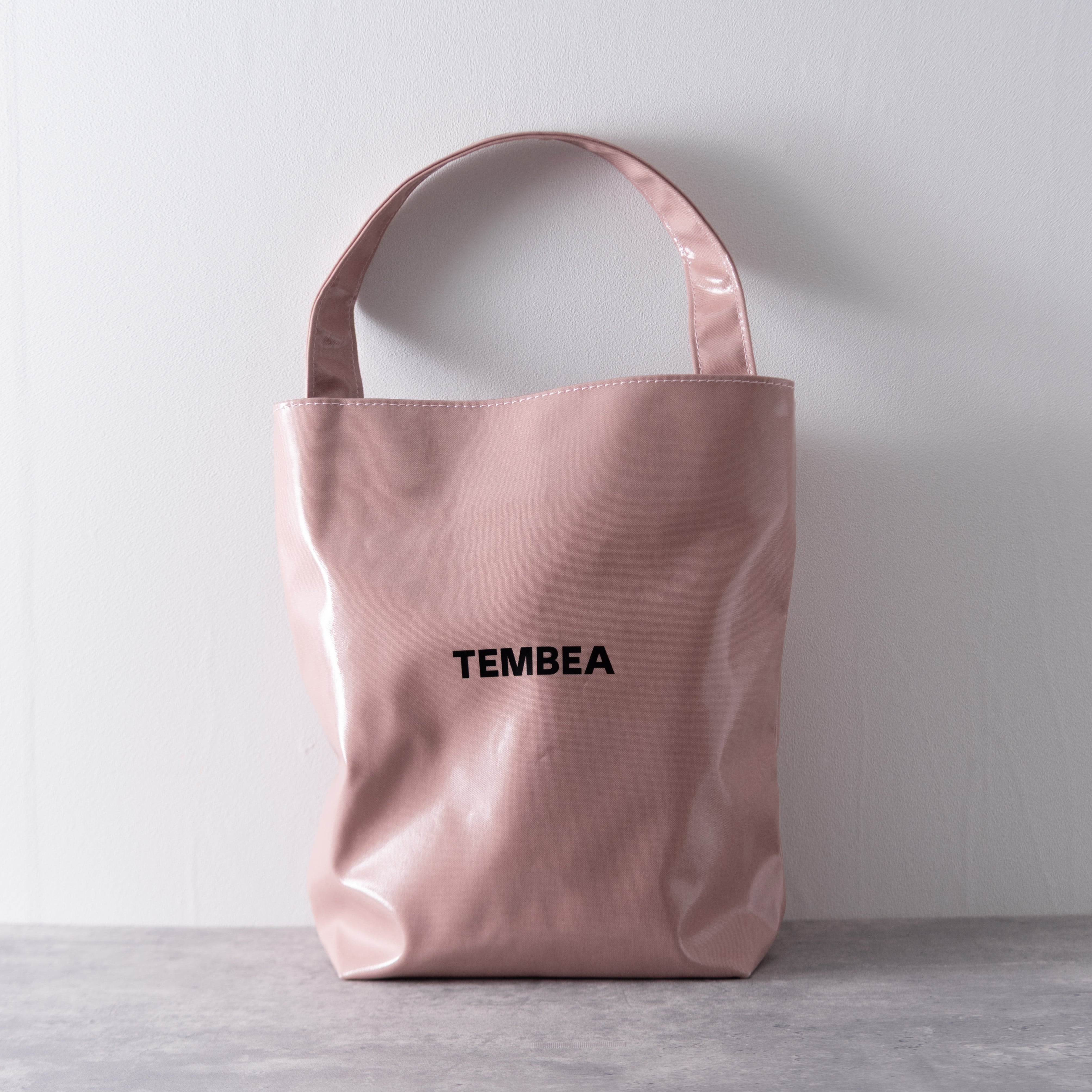 TEMBEA│PAPER TOTE SMALL | CHECK BLUE｜テンベア｜ペーパートート