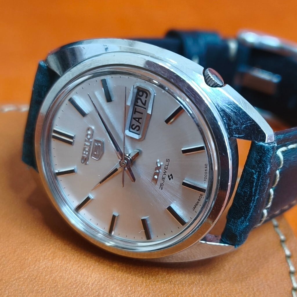 DX】【61系：6106-7000】SEIKO/セイコー デラックス 25石 Cal.6106C