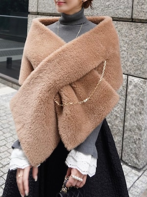 【予約】ted stole / camel 9/16 21:00 ~ 再販 (11月上旬発送予定)