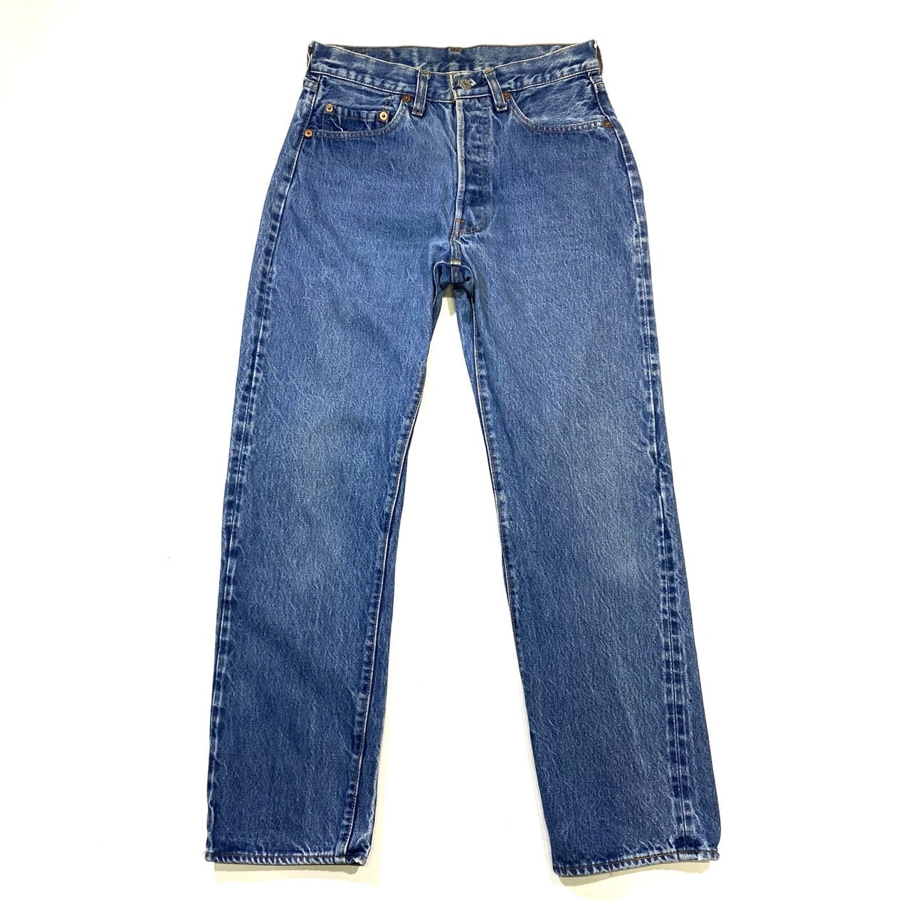 80年代 ビンテージ Levi's リーバイス 501 赤耳 黒カンヌキ ストレート