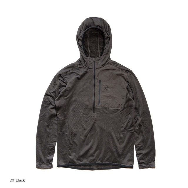 ADRIFT HALF ZIP HOODY【20％OFF】