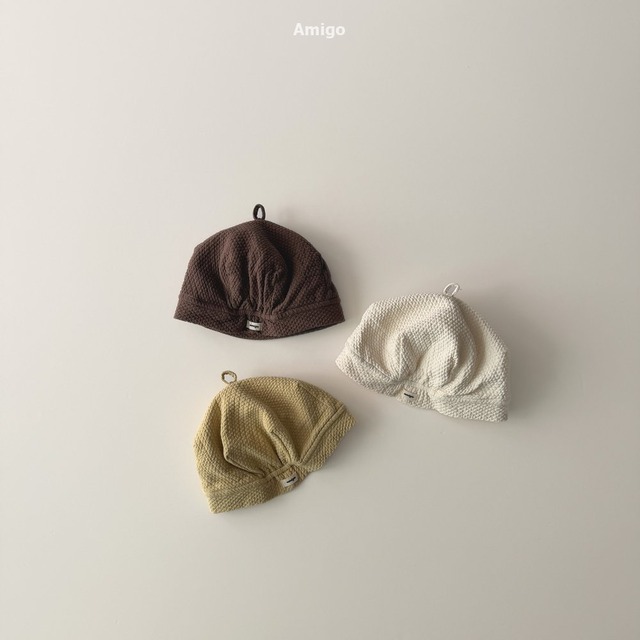 【取寄】amigo｜chestnut bread hat｜バムトリパンハット｜FREE｜kids｜26 spring