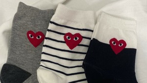 heart socks　韓国　靴下　ソックス　韓国ファッション