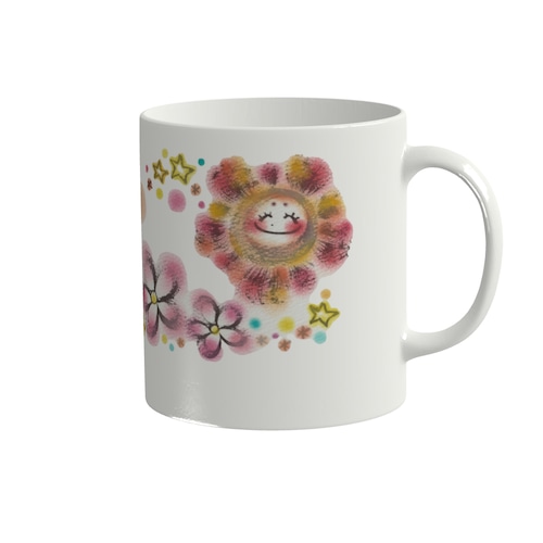 ~おひさまとまるっこさん~ オリジナルマグカップ 300ml