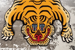 Tibetan Tiger Rug 《Lサイズ•ウール160》チベタンタイガーラグ