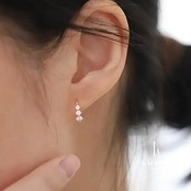 【数量限定アイテム】エレガントドロップレットピアス
