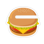 ハンバーガーな台座